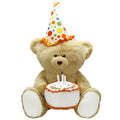 Plišani Meda 55cm "Srećan rođendan" sa tortom - 520203